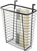 iDesign Metal Over-the-Cabinet Basket for Kitchen Storage - Matte Black by iDesign