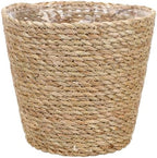 Hemoton Rattan Planter Basket Wicker Plant Flower Pot 8.7 Inch Seagrass Woven Indoor Planter for Home Decor and Succulent Plants by HEMOTON