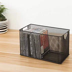 3 Pack Mesh Metal Storage Basket Organizer CD Storage Boxes - Image 4