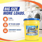 Ultra Fresh Platinum Laundry Detergent, 640 Loads, 5 Gallon, Fresh Linen - Image 2