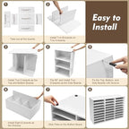 27 Slot Literature Organizer, Wooden Mail Sorter for Classroom - Image 4