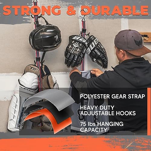 UTTY Multipurpose Portable Hanging Rack - Vertical Hockey Gear Drying Rack - Image 6