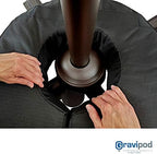 Gravipod Umbrella Base Weight | Outdoor Sand-Fillable Stabilizer for Cantilever, Offset, and Patio Umbrellas | Heavy-Duty Weather-Resistant Fabric - Image 2