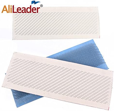 Alileader Hair Holder Drawing Mat For Bulk Hair Extension Professional Hackle Styling Tools Making Lace Wig Tools Drawing Card With Needles 24cm x 9cm - Image 2