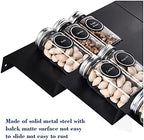 Mulush Metal Spice Rack Tray - Spice Drawer Organizer for Kitchen Cabinets Storage and Organization (Jars Not Included) - Image 5