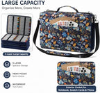 600-Slot Colored Pencil Case, 5-Layer Zipper with Shoulder strap and Handle - Image 3