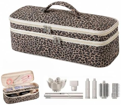 Hair Tool Travel Bag, Leopard by Unknown