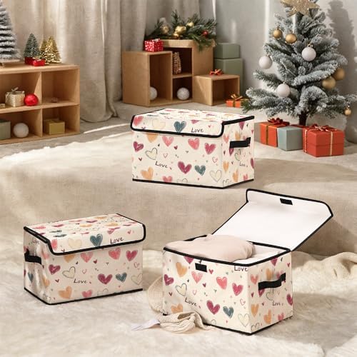 Stackable Clothes Storage Bins with Lids 3 Pack - Image 6