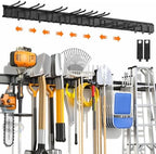 Housolution Garage Wall Organizer 64 Inch - 18Pack Carries 570 lbs by Housolution