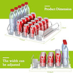 IBORING Drink Organizer for Fridge,Holds up to 25 Cans - Image 4