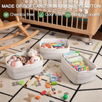 OIASKET Storage Baskets for Organizing 3 Pack, Woven Baskets for Shelves, - Image 3
