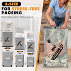 15 Pack Vacuum Storage Bags, Vacuum Seal Bags for Travel - Image 2