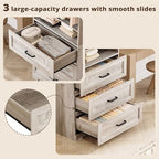 IRONCK Freestanding Closet System with Adjustable Shelves & 3 Drawers - Image 5