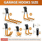 Slatwall Hooks 14 Pack Heavy Duty Multi Sizes Slatwall Accessories - Image 2