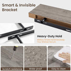 36 Inch Floating Shelves for Wall 2 Pack, Wood Wall Bathroom Shelves - Image 4