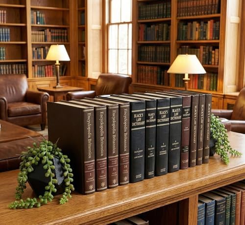 AceList Cast Iron Bookends Set of 2, Geometric Heavy Duty, Matte Black - Image 4