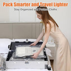 Vacuum Storage Bags for Travel with Cordless Electric Pump, 10 Pack Compression Packing Bags for Luggage and Suitcase, Space Saver Seal Bags for Clothes and Clothing - Image 5