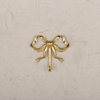 Bow Wall Hooks Brass (2 Pcs) Christmas Wall Decor Gold Hooks Door Hanger Towel Multi-Purpose Hooks for Hanging for Bathroom Living Room Kitchen Decor Christmas Birthday Gift (L) - Image 3