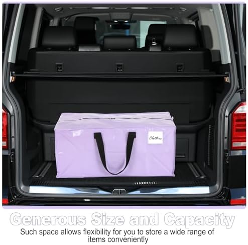 4 Pcs 24 Gallon Extra Large Moving Bags Heavy Duty Storage Bag - Image 6