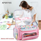 Large Marker Case for 200-300 Markers, Marker Organizer Bag,Pen Storage - Image 4