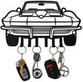 MOOH Metal Automotive Key Holder with 6 Hooks - Unique Wall Mounted Car Lovers Gifts for Men & Women - Cool Man Cave Decor by MOOH