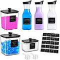 Laundry Pods Containers & Dryer Sheet Holder, 3 Detergent Dispensers by Aenisr
