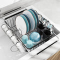 GSlife Dish Drying Rack Over the Sink - Expandable Stainless Steel Drainer by GSlife
