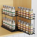 Mystozer Pull Out Spice Rack Organizer for Cabinet, Slide Out Spice Racks by Mystozer