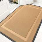 OLANLY Front Door Mat Outside 71x47, All-Season Heavy-Duty Rubber Doormat by OLANLY