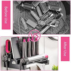 BlueFire 3 Tier Hair Tool Organizer, Wall Mount Holder for Dyson Airwrap - Image 5