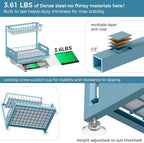 Saydear L-Shaped Under Sink Organizer, 2-Tier Pull-out Cabinet Rack 1-Pack - Image 4