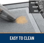 OLANLY Front Door Mat Outside 71x47, All-Season Heavy-Duty Rubber Doormat - Image 5
