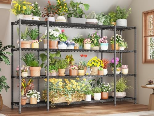 REIBII 78.4''W Storage Shelves, 1500LBS Heavy Duty&Space Saving for Garage - Image 2