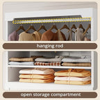IRONCK Freestanding Closet System with Adjustable Shelves & 3 Drawers - Image 6