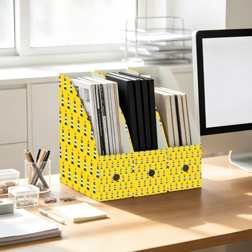 Emelivor Lighthouse Desk File Organizer Document Holder Racks for Student - Image 4