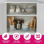 HOLDN’ STORAGE Pull Out Cabinet Organizer, 24”W x 21”D Cabinet Drawer - Image 5