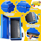 Mifoci 8 Pcs Pencil Dispenser for Classroom Stainless Steel, Blue - Image 3