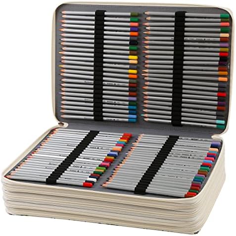 480 Slots Pencil Case, 5-Layer Organizer with Shoulder Strap - Image 3