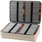 480 Slots Pencil Case, 5-Layer Organizer with Shoulder Strap - Image 3