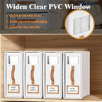 3 Pack Foldable Bed Sheets Set Organizers and Storage(King & Queen Size),Linen Fabric Closet Organizers with Window,Folding Bedding Storage Box for Bedsheets and Pillow Cube Organizer-White - Image 4