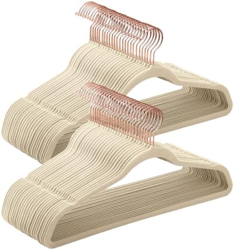 SONGMICS Velvet Hangers, Non-Slip, 50-Pack by SONGMICSbySONGMICSHOME
