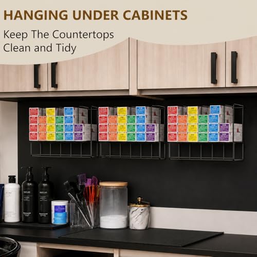 Meudid Hair Color Organizer for Salon Storage Rack - 2 PCS Wall Mounted Hair Color Racks for Salon Cabinet Perfect Hair Color Shelves for Salon Stations for Hair Stylists - Image 6