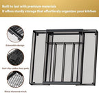 Sedegn expandable silverware tray: 9.6"-16.1" wide holds large utensils - Image 3
