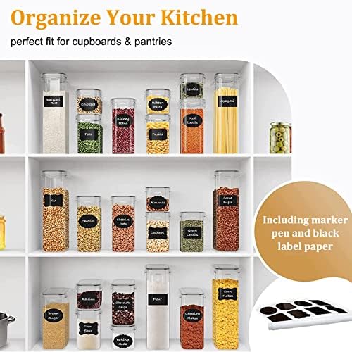 18 Pack Airtight Food Storage Containers with Lids - Image 5