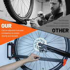 Swivel Bike Rack Wall Mount, 1 pcs Bike Hanger Wall Mount, Wall Space-Saving Vertical Bike Hanger, Sturdy Bike Storage Rack, Indoor Bicycle Hooks - Image 6