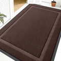 OLANLY Front Door Mat Outside 59x40, All-Season Heavy-Duty Rubber Doormat by OLANLY