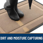 OLANLY Front Door Mat Outside 71x23, All-Season Heavy-Duty Rubber Doormat - Image 4