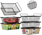 Enhanced Leak-Proof Bottom, Freezer Organizer Bins for 5 Cu.Ft,6 Pack by ANJUBAN