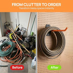 Gardenised Heavy-Duty Single Arm Straight Utility Garage Wall Storage Hook - Image 4