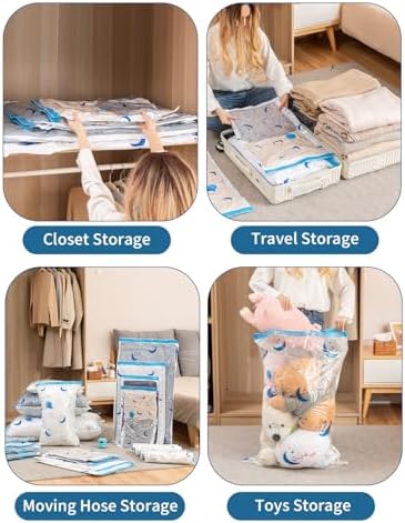 Vacuum Storage Bags with Electric Pump for Clothing and Home Organization - Image 6